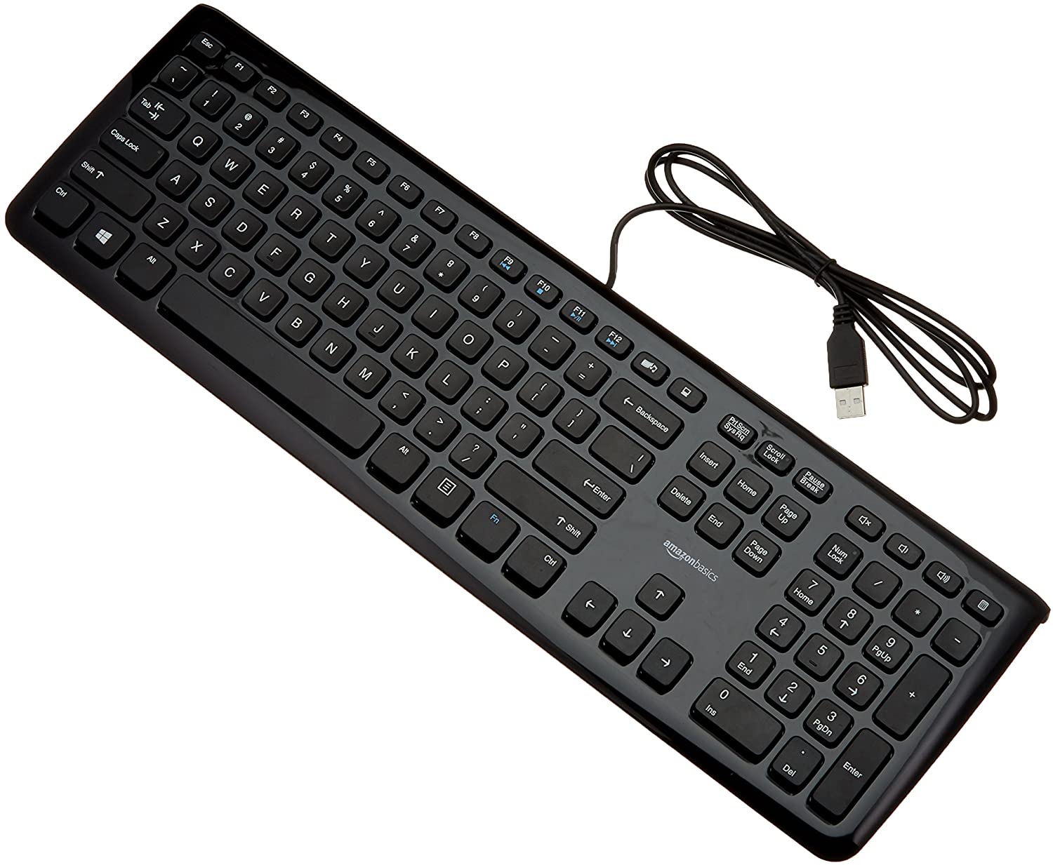 AmazonBasics ku0833 Multimedia Keyboard Trend PC تريند بي سي