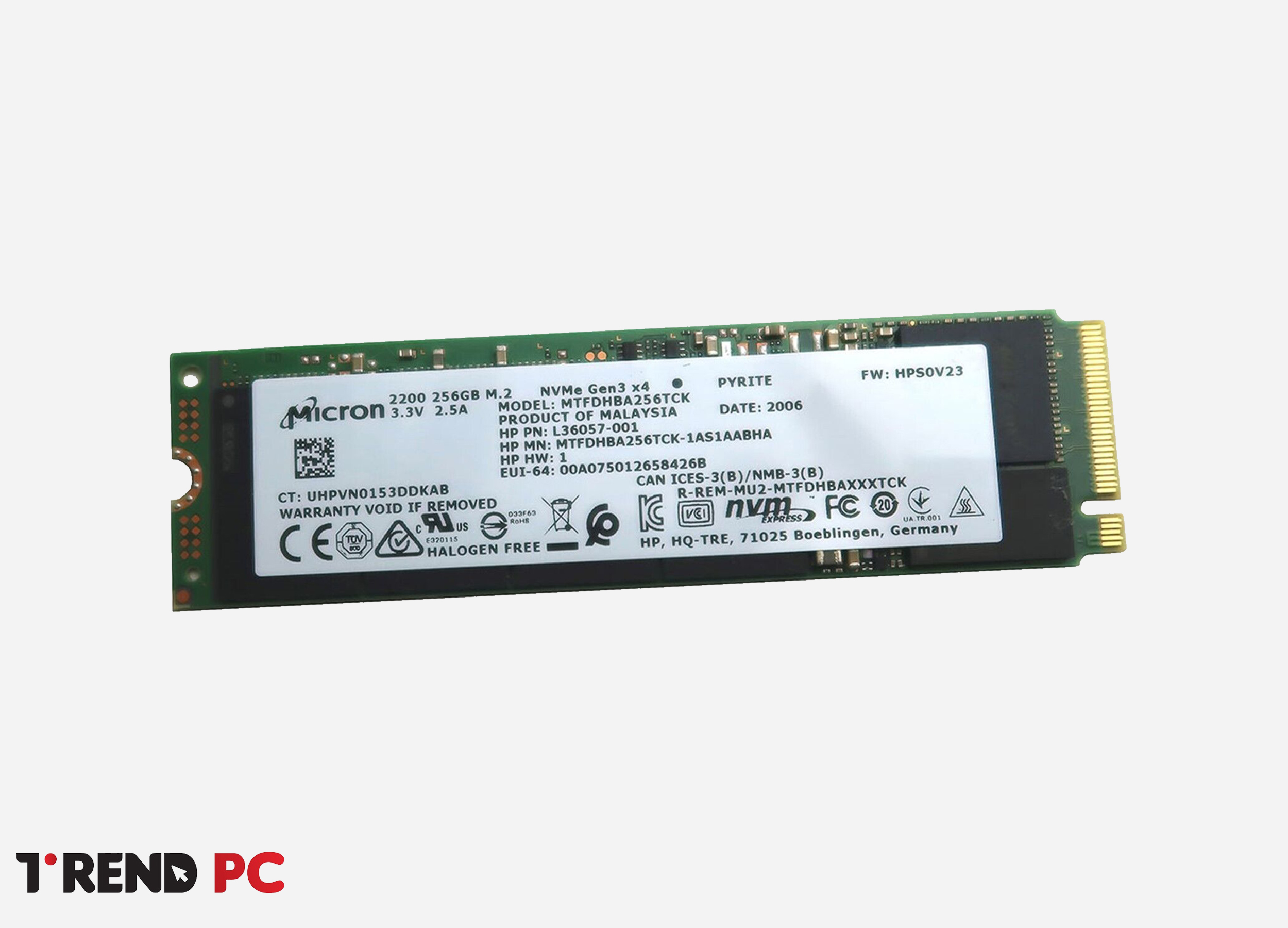 SSD M.2 256GB NVME 2280